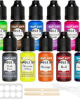 Candle Dye - 32 Colors Candle Wax Dye, Highly Concentrated Candle Color Dye, Oil-Based Liquid Candle Dye for Soy Wax, Candle Making - 5Ml Each