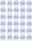 30Pack Plastic Sewing Machine Bobbins for Brother
