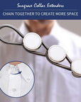 Metal Collar and Buttons Extenders for Shirt Dress Trouser Coat (12 Pack)