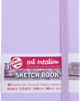 Royal Talens T9314-313M 441866 Talens Art Creation Sketchbook, Drawing Notebook, 8.3 X 11.8 Inches (21 X 30 Cm), Coral Red