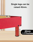 4Pcs Laser Engraver Riser Raiser Footpads Compatible with Xtool D1 and D1 Pro Laser Cutter and Engraver Machine (Red)