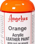 Leather Paint 4Oz-Orange
