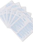 Wet Vinyl Plastic Repair Patch. 6 Count