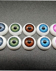 100Pcs/Box 12Mm Doll Eyeballs Half round Acrylic Eyes for DIY Doll Bear Crafts Halloween