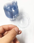 120Pcs 40Ml Disposable Plastic Resin Mixing Cups Multipurpose Dispensing Cup for Mixing Paint, Epoxy, Jewelry Making, Resin Crafts DIY (Clear)