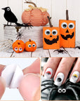 800Pcs 4Mm-12Mm Googly Eyes Self Adhesive Wiggle Eyes for Art Craft Supplies, Doll Making and Scrapbooking,7 Size