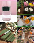 20 PCS round Floral Foam,Green Wet Foam Block,Wet Florist Floral Foam Block Flower Arrangement Supplies for Wedding Aisle Flowers,Party Decoration