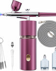 Airbrush for Nails,Airbrush Kit 36PSI High Pressure Cordless,Air Brush Set with Compressor,Rechargeable Wireless Airbrush Gun Machine for Nail Art, Makeup Models, Painting, Cake Decor