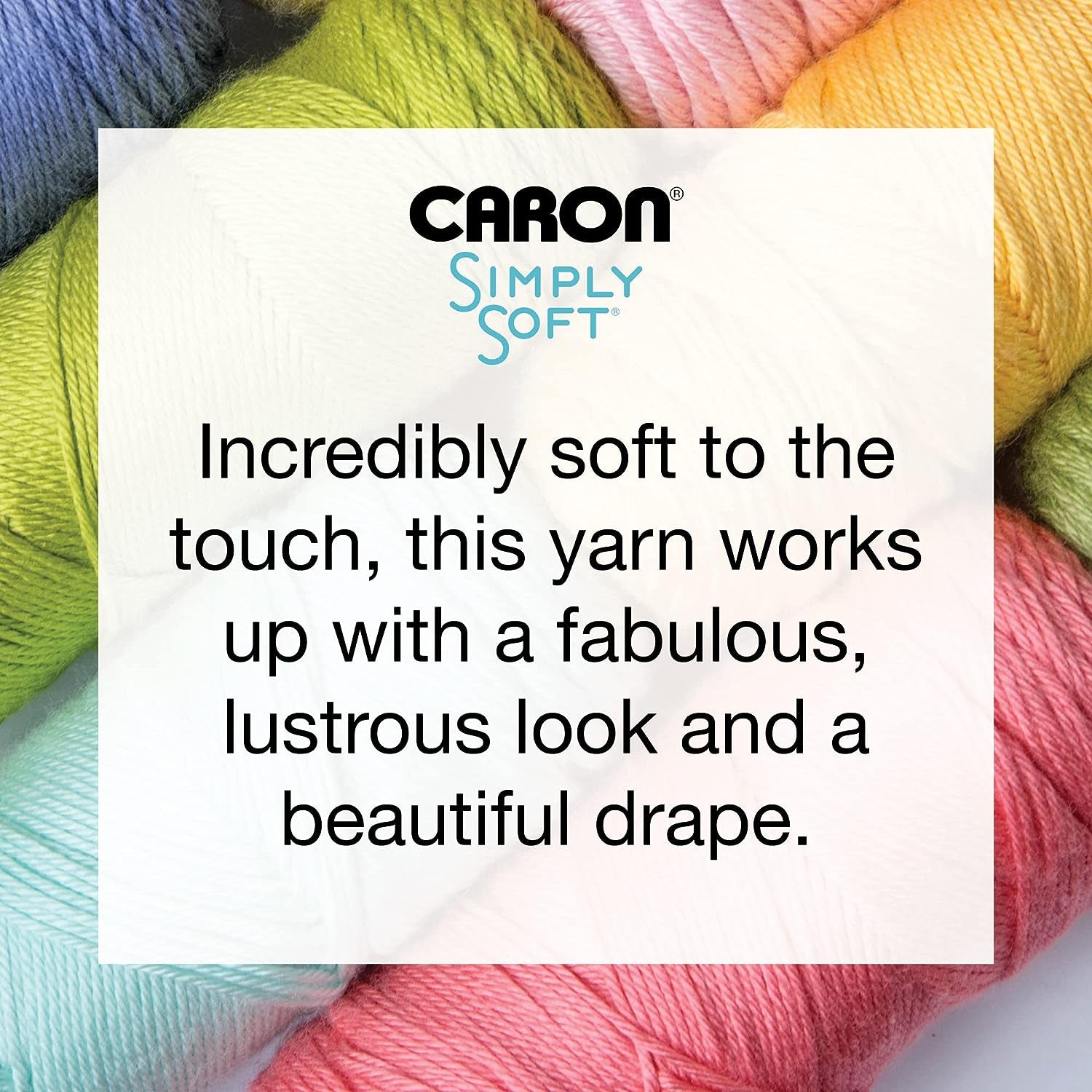 Simply Soft Blackberry Yarn - (Pack of 3) of 170G/6Oz - Acrylic - 4 Medium (Worsted) - Knitting/Crochet