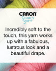 Simply Soft Blackberry Yarn - (Pack of 3) of 170G/6Oz - Acrylic - 4 Medium (Worsted) - Knitting/Crochet