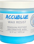 - Accublue Premium Ceramic Wax Resist for Pottery Glaze, Ceramic Slip Clay, and Ceramic Glazes - Alternative to Latex Resist for Pottery - Ceramic Sealant for Pottery - 1 Pint | 473 Ml