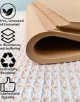 Brown Wrapping Paper Sheets Kraft Paper Wrapping Packing,Moving, Art & Craft,Craft Paper Sheet Brown Paper for Bulletin Board Poster Packing Paper