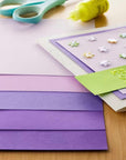 Cardstock Paper, 8 1/2" X 11" Purple Passion