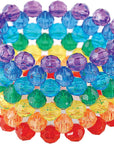 8Mm Faceted Bead, 900-Piece, Multi, Small
