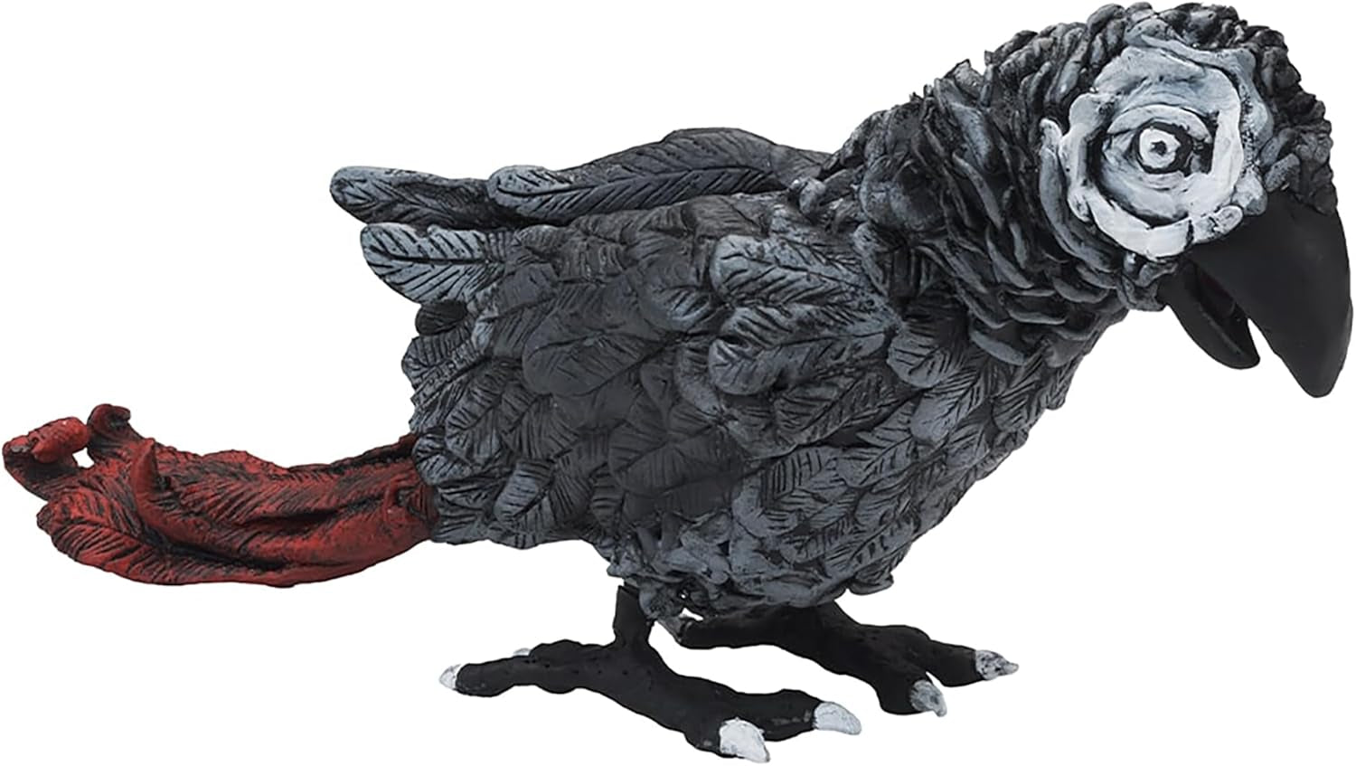 Medium Gray, Premium, Non Toxic, Medium Firmness, Sculpting Modeling Polymer Clay, Oven Bake Clay, 1 Pound Bar. Great for All Advanced Sculptors, Model Makers and Movie Studios