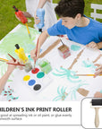 Relief Printing Brayers Relief Printing Brayers 15 Pcs Rubber Printmaking Roller Plastic Brayer Brayer Rollers for Crafting Roller Brayer Rollers Paint Brayer Brayer Brush