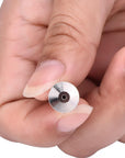 Locking Pin Keepers Backs, No Tool Required (Silver, 30 Pieces)