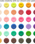 Flyflag Air Dry Clay Kit - 36 Colors, Soft & Ultra Light, Modeling Clay for Kids with Accessories, Tools and Tutorials
