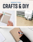 Chipboard Sheets 8.5" X 11" - 100 Sheets of 22 Point Chip Board for Crafts - This Kraft Board Is a Great Alternative to MDF Board and Cardboard Sheets