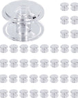Class 15 Bobbins for Sewing Machines, Transparent Plastic Bobbins, 50 Count