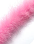 2 Yards 20G Fluffy Pink Marabou Feather Boa for DIY Craft Sewing Trim Home Wedding Party Christmas Decoration
