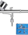 0.3Mm Gravity Feed Dual-Action Airbrush Paint Spray Gun Kit Set