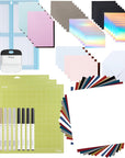 Ultimate Card Making Starter Kit - Includes Insert Cards, Removable Premium Vinyl, Machine Mats, Card Mats, Pen Set, & Tool Kit