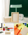 10 Pcs 5X7 Wood Panel Boards, Unfinished Wood Canvas Wooden for Painting, Arts, Pouring Use with Oils, Acrylics