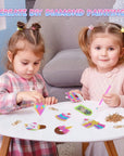 Toys for 4 5 6+ Year Old Girls, Unicorns Diamond Painting Kits for Kids Make Your Own GEM Keychains Arts and Crafts for Kids Age 4-12 Unicorns Birthday Gifts for 4-12 Year Old Girls Boys