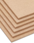 1/4 in MDF Wood Chipboard Sheets for Crafts, Engraving, Painting (11X14 In, 6 Pack)