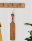 14Inch Bamboo Paddle with Holes, Solid Wood Paddle with Smooth Surface, 1 Pack,1
