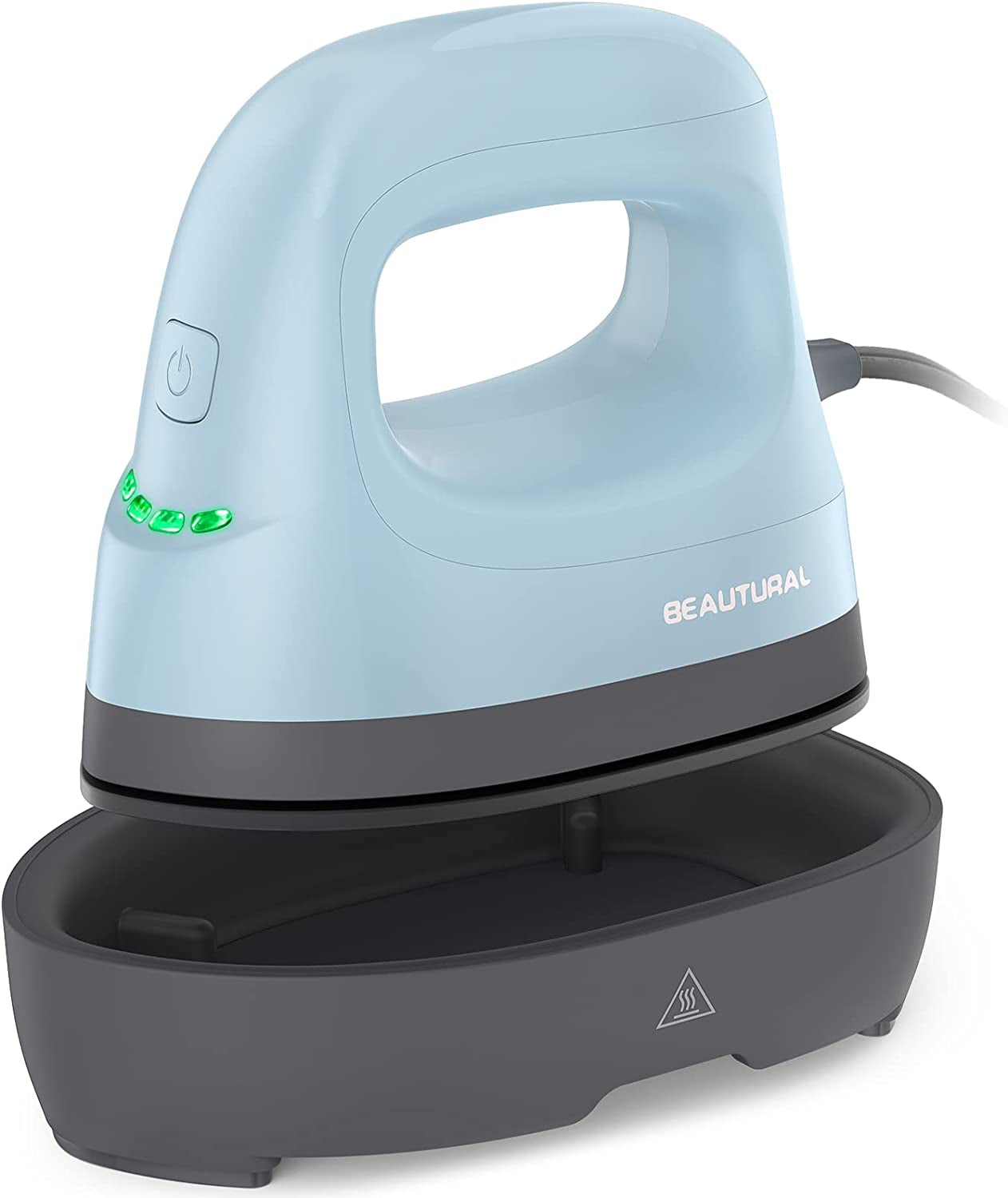 Mini Heat Press Machine, Easy to Use for T-Shirts, Shoes, Hats, Bags and Small HTV Vinyl Projects Transfer, 4 Heat Settings & Precision Tip, Ceramic Coated Heating Plate, 120V