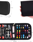 Mini Travel Sewing Kit,  DIY Premium Sewing Supplies,Basic Sewing Kit for Adults,Beginners,Home,Emergency Filled with Repair Kit and Sewing Needles,Thread,Scissors,Thimble,Tape Measure Etc