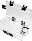 Watercolor Palette Box 24-Well Paint Palette Box Airtight Leak Proof Travel Palette Case for Watercolors Half Pans, Acrylic, Gouache and Oil Paint