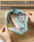 - Mint Green Pen Pouch/Bag, School/College Pencil Case