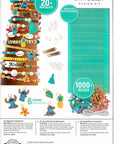 Disney Stitch DIY Bracelet Making Kit, Includes 1,000+ Shell Beads, Tassels, & More, Lilo & Stitch Collectable Jewelry for Kids, Teen Girls & Boys