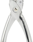 1 Hole Punch, 5 Sheet Capacity Hole Puncher, Single Hole Paper Punch, Chrome (74005)