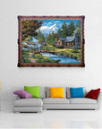 5D DIY Diamond Painting Kits for Adults Kids, Scenery Full Drill Embroidery Cross Stitch Crystal Rhinestone Paintings Pictures Arts Wall Decor Painting Dots Kits 15.7X11.8 In