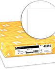 Exact Index Cardstock, 250 Sheets, White, 94 Brightness, 90 Lb, 11 X 17 Inches