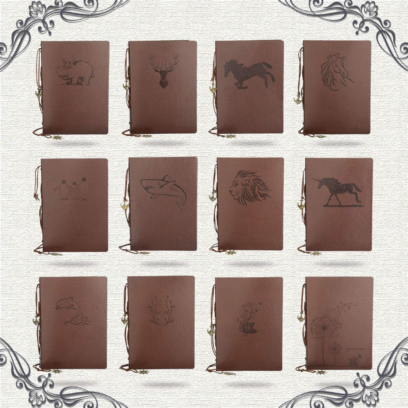 Scrapbook Extra Refill Black Pages, 30 Sheets(60 Pages) Thick Blank Paper 10.24 X 7.1 Inches for  Leather Scrapbook Album 11.02 X 8.3 Inches DIY Memory Scrap Book