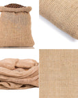 Natural Burlap Fabric BUR40-5YDS Burlap, Burlap Jute Fabric for Weddings Table Runner Arts & Crafts Tree Wraps for Winter Placemat (40” Wide X 5 Yards)