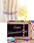 1350 Pieces Red White Blue Patriotic Crystal Beads American Patriotic Day Beads Bulk 4/6/8 Mm for 4Th of July Crafts Jewelry Making DIY Jewelry Necklace Bracelet Earring Kit