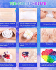 Tie Dye Kit 32 Color All-In-One Clothing Dye Kit, Permanent Fabric Dye Kit for Kids, Adults, Large Group Handmade Party Activity, DIY Bright Neon Tye Dye Kit