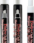 48023-3A Bistro Chalk Marker, 3 Tip Sizes, White