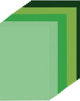 24 Pack Green Cardstock 8.5 X 11 Inches Green Construction Paper, Thick Paper Cover Card Stock for DIY Crafts Supplies (Mix Green)