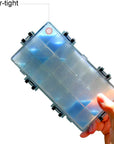 Paint Storage Palette Box 24 Wells Airtight Stay Wet for Watercolor, Gouache, Acrylic and Oil Paint