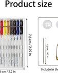 10 Boxes Quick Fix Sewing Kit, Easy Pre Threaded Needle Kit, Prethreaded Sewing Kits, Pre Threaded Needles, Pre-Threaded Needles, Needles and Thread Box, Needle and Thread Box, Fix Sewing Kit