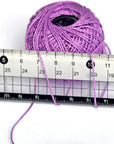 Crochet Thread Cotton Yarn Threads Balls 35 Balls Popular Rainbow Colors of Size 5 Crochet Thread 100% Long Staple Cotton Mercerized Cotton