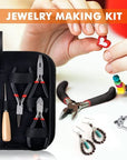 Jewelry Making Supplies Kit with Jewelry Tools, Jewelry Wires and Jewelry Findings for Jewelry Repair and Beading