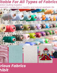 Sewing Mat Set, Sewing Machine Muffling Mat, Reduce Sewing Machine & Pedal Vibrations, Movement and Slipping, Sewing Machine and Sergers Accessory (2-Piece Set) (Rose Red)